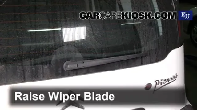 2011 Citroen C3 Picasso e-HDI Airdream 1.6L 4 Cyl. Turbo Diesel Balais essuie-glace arrière Changer les balais des essuie-glace